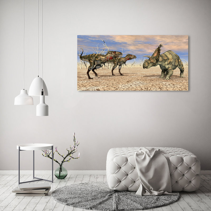 Dinosaurs - Wrapped Canvas Print