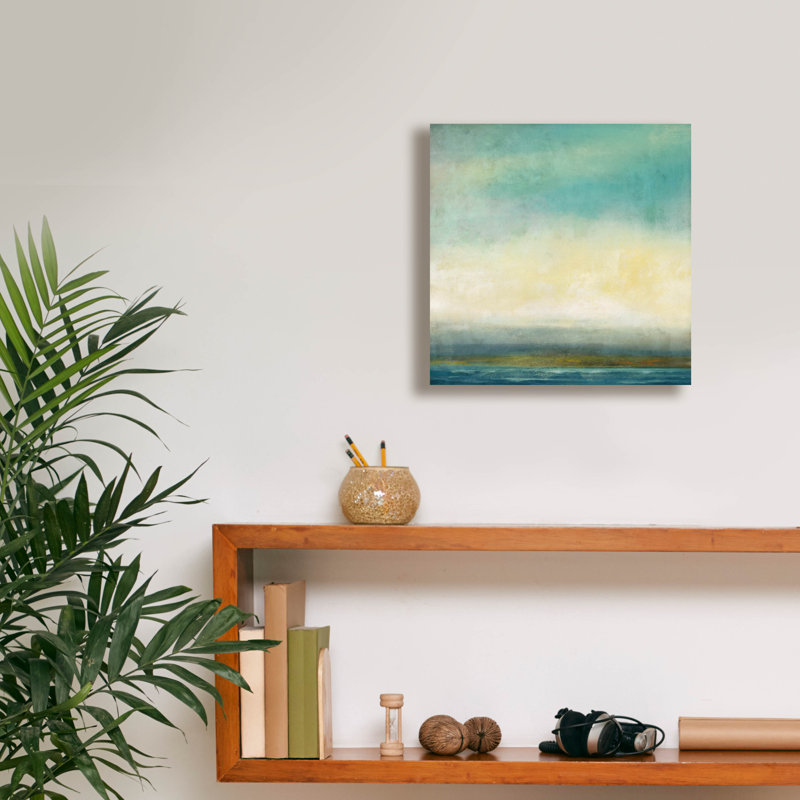 «Blue Tide» par Suzanne Nicoll, H 12 po x l 12 po x P 0,75 po