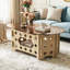 Table basse ovale