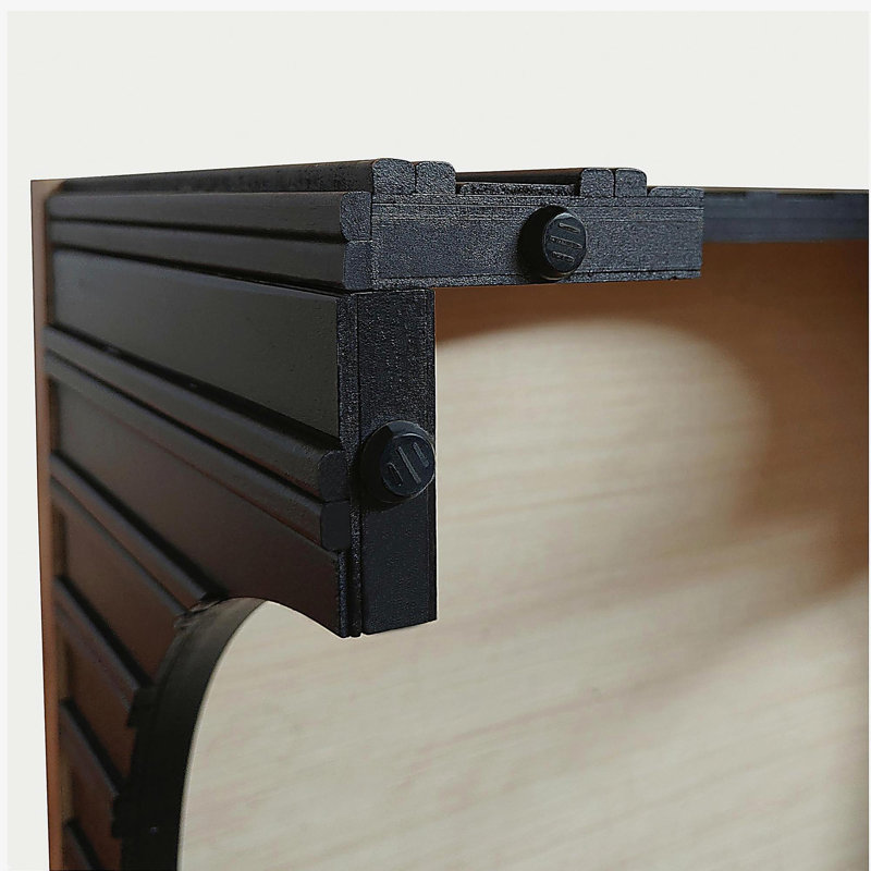 Table basse rustique carrée - Style campagne moderne