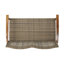 Causeuse Hampton Wood + Wicker