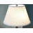 Bronze Table Lamp - Classic Retro-Modern Style With Linen Shade And Pull Chain Switches