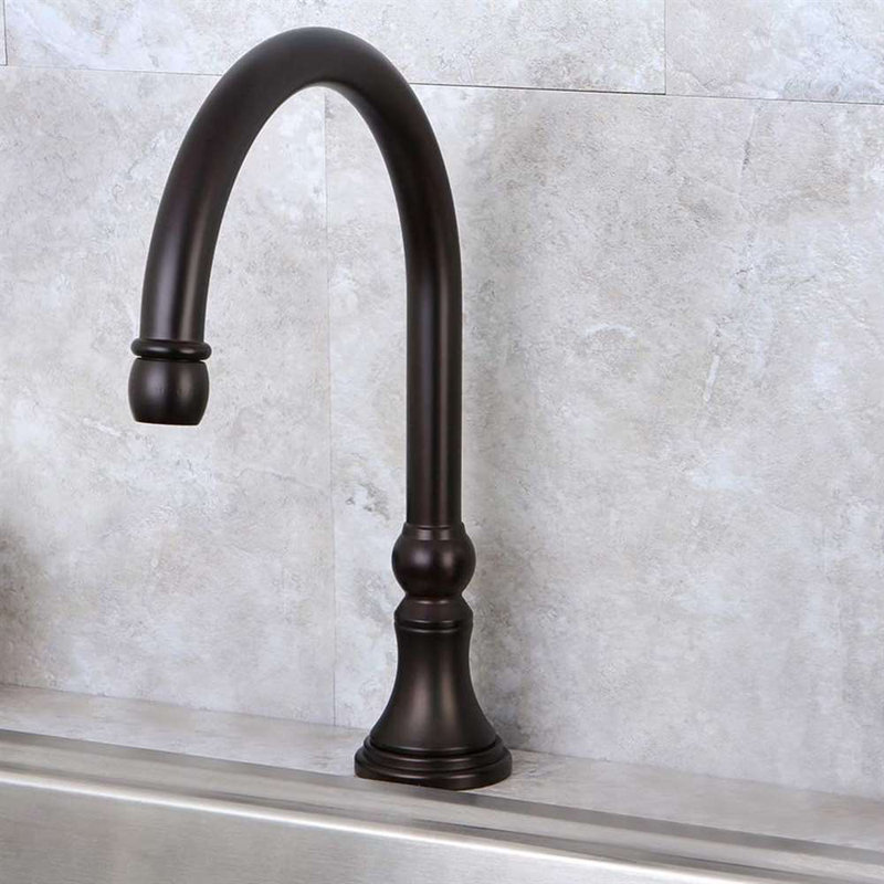Siena Oil Rubbed Bronze Sensor Faucet Elegant and Hygienic for High Traffic Commercial Restrooms