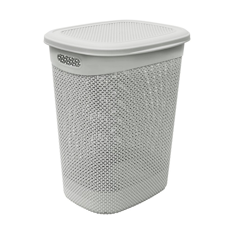 JVL Droplette Storage Machine Woven Plastic Laundry Hamper