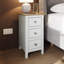 Clary 3 Drawer Bedside Table-1318612026