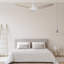 Ventilateur de plafond intelligent d'intérieur / extérieur de 56 po Kaj, ensemble d'éclairage à DEL à intensité variable et télécommande, fonctionne avec l'assistant Google, Amazon Alexa et les raccourcis Siri.-1713144267-1713144266-1713144116