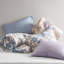 Ensembles de literie floraux confortables, polyester hypoallergénique, simple taupe pour la maison