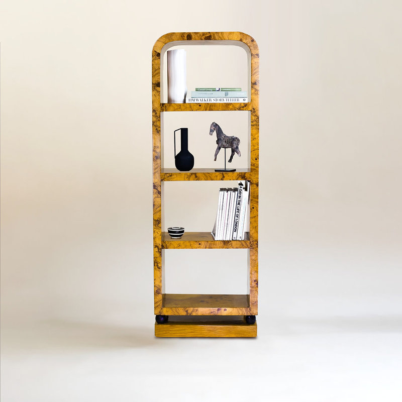 Heasley 174cm H x 50cm W Standard Bookcase