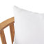 Chaise de patio avec coussins Cherri