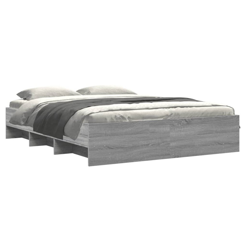 Bed, Kingsize (5'), Grey Sonoma