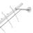 Wall-Mounted Eyeglasses Display Rack Set of 10