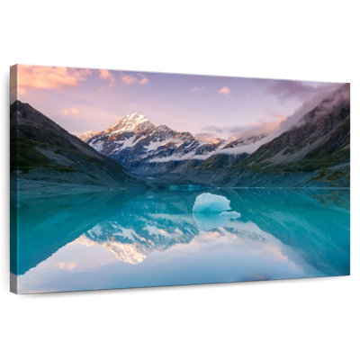 Alvord Mount Cook Lake Reflection