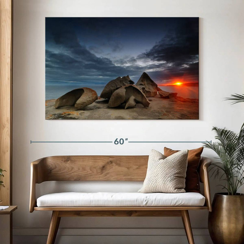 Plage Gillard Kangaroo Island, H 34 po x l 51 po