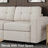 Pull-Out Sleeper Sofa Bed Loveseat Couch-842376473