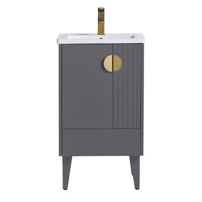 Ensemble de meuble-lavabo simple 20 po Saimah
