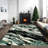 Galaxy Series Abrstract Black/Gray/Ivory/Beige Area Rug-1392927969