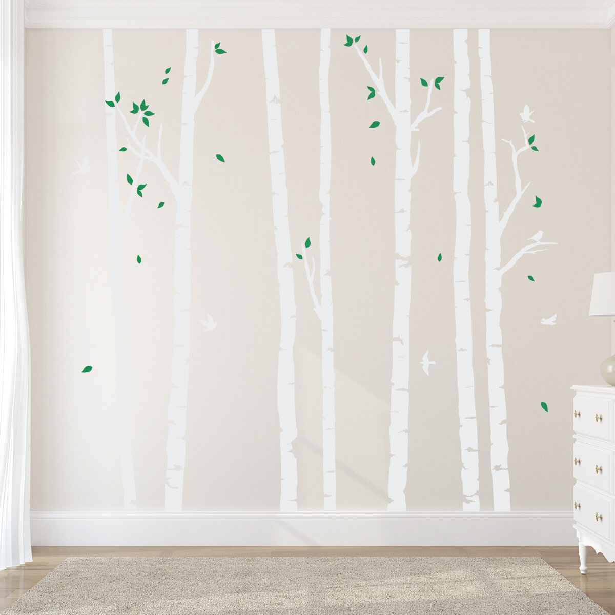 Zoomie Kids Non-Wall Damaging Wall Decal & Reviews | Wayfair