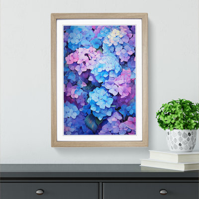 Hydrangea Informel - Framed Print