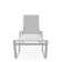 Holna Outdoor Rust-Resistant Metal Chaise Lounge