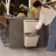 Poubelle et poubelle de recyclage Sortia de Brabantia, 5,3 + 6,6 gallons (20 L + 25 L)-129436431