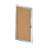 Small Enclosed Cork Bulletin Board w/ Lock & Key