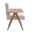Fauteuil de salle à manger en tissu-1419810916