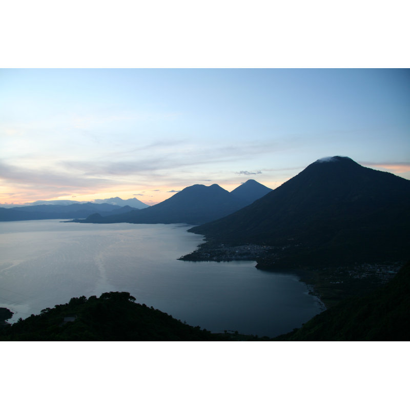 Lake Atitlan Guatemala by Leeuwtje - Wrapped Canvas Print, 20cm H x 30cm W x 3.8cm D