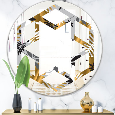 Coastal Frameless Wall Mirror