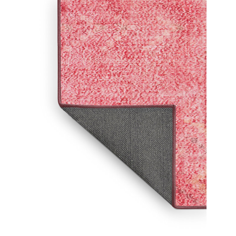 Tapis traditionnel 769 rose/blanc, Rectangle 2 pi x 4 pi