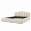 Structure de lit en velours pour grand lit-245604926