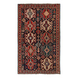 Red Vintage Anatolian Wool Kilim - 6' x 12'4""