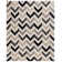 Sanyla Hand Tufted Wool Chevron Rug