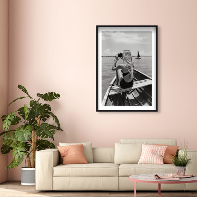 Frame Of Solitude Print by Oliver Gal