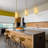 1PC Dimmable Alabaster Pendant Light Kitchen Island-900781409