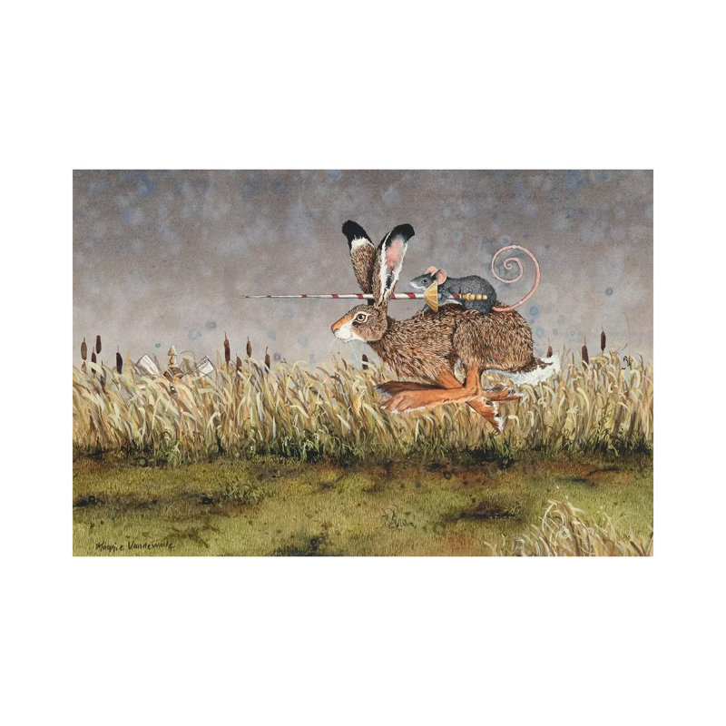 «The Tilters», reproduction sur toile tendue, Toile tendue, H 8 po x l 12 po x P 0,75 po