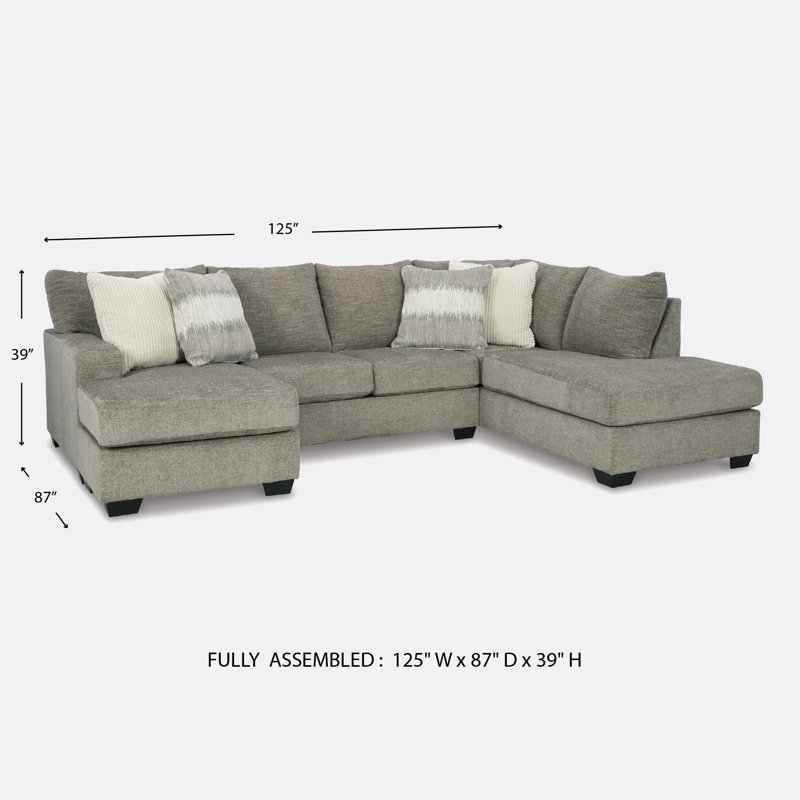 Canapé et chaise large Creswell, Orienté à droite