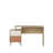 Modern Study Desk with 2 Drawers, 100% Melamine Coated Particle Board | Sturdy Construction, Sleek Design | Perfect for Home Office & Study Spaces, Elegant & Functional Furniture