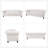 Deaneen 83.85'' Faux Leather Rolled Arms Chesterfield Sofa-1017089771