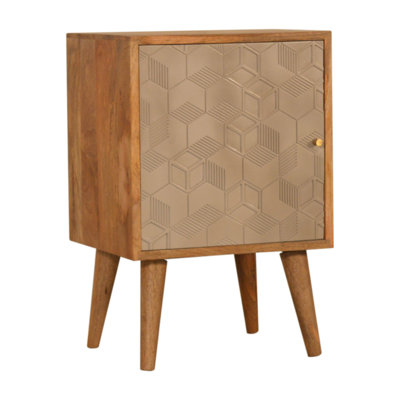 Lancelot 40cm W Solid Wood Bedside Table