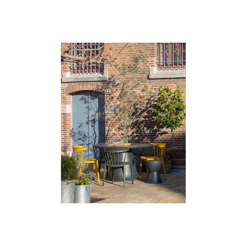 Wood Outdoor Stool