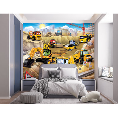 My First Jcb 3.05m x 2.44m Matte Wall Mural