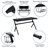 Bridesdale Gaming Desk and Chair Set-297637863
