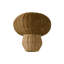 29cm H Wicker Novelty Pendant Shade ( Slip-On ) in Brown