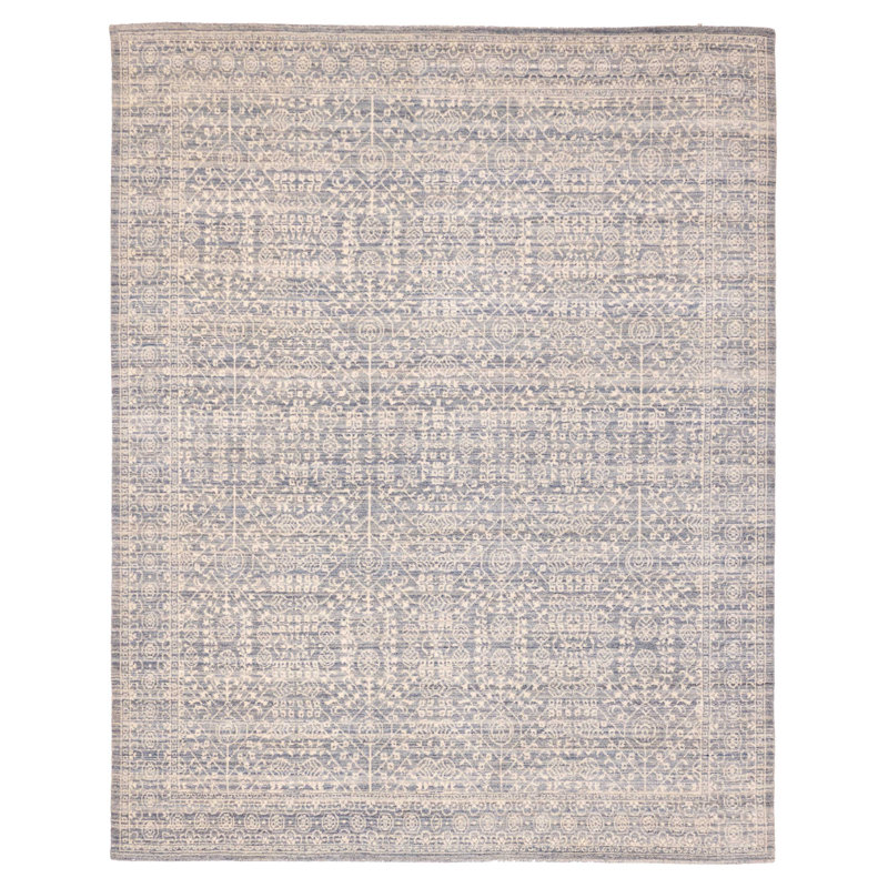 Tapis bleu denim Elysian 8 pi 0 po x 9 pi 11 po