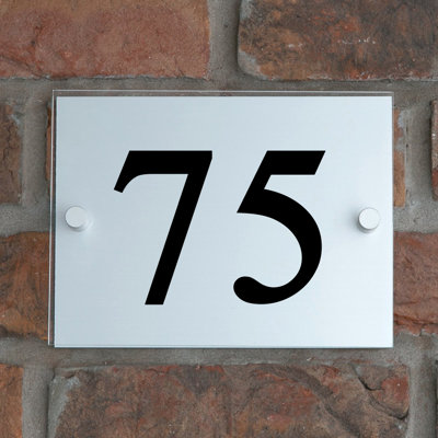 Champy 15cm H Plastic House Number
