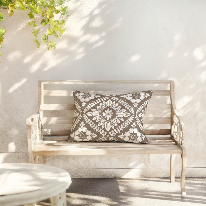 Coussin d'extérieur Talia, Brun