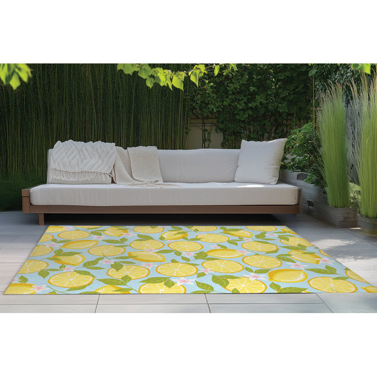 Lemons Outdoor Rug