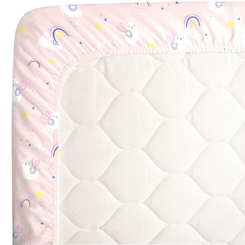 Drap-housse pour lit de bébé