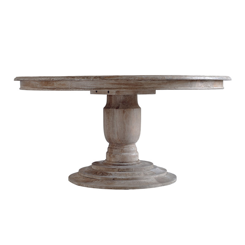 Ophelia & Co. Felecia Round Solid Wood Dining Table & Reviews | Wayfair