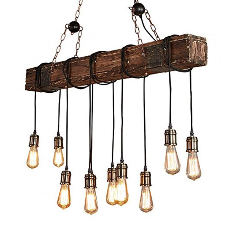 Aldrich 10 - Light Kitchen Island Linear Pendant